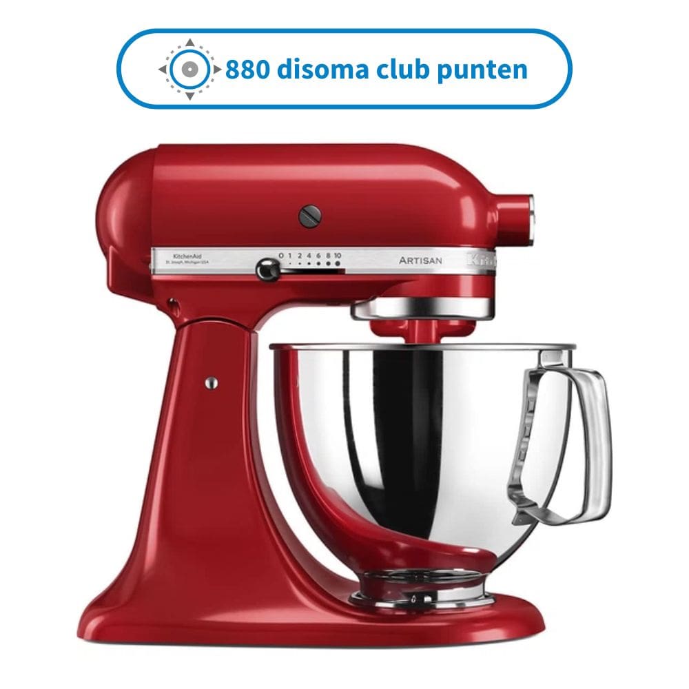 Keukenrobot met kantelbare kop 4,8L - Rood